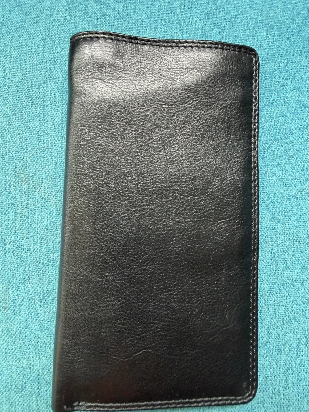 Visconti Real Leather Men's Slim Breast/Suit Pocket Wallet New | Black - Picture 2 of 4